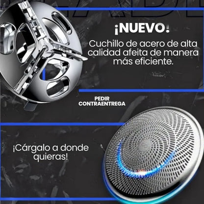Afeitadora Portátil USB | Afeitado preciso y cómodo en cualquier lugar sin esfuerzo.